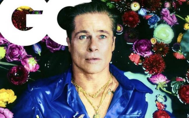 Brad Pitt en la portada del nuevo número de la revista 'GQ'. Brad Pitt en la portada del nuevo número de la revista 'GQ'.