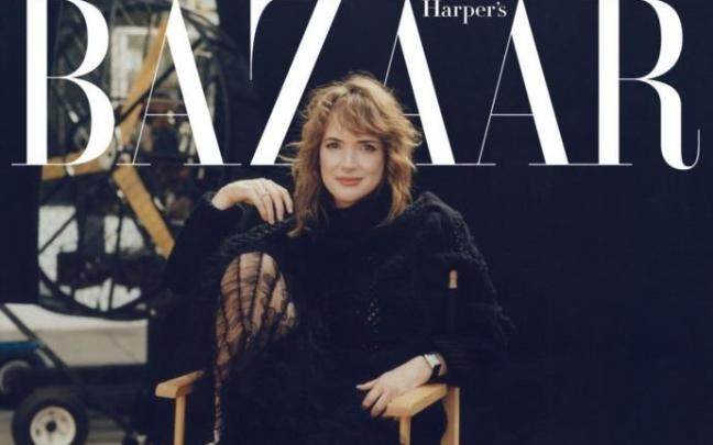 Winona Ryder en la portada de Harper's Bazaar. Winona Ryder en la portada de Harper's Bazaar.