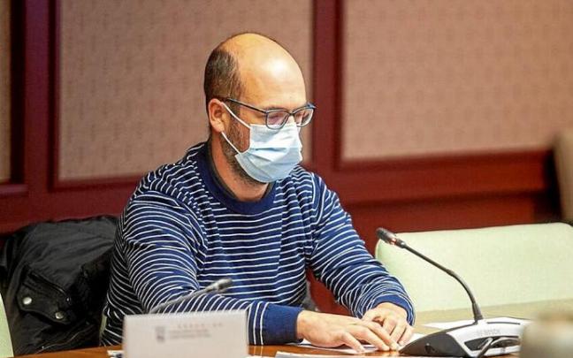 Comparecencia de Hiru en las Juntas Generales. Foto: Jorge Muñoz