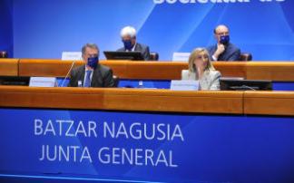 La presidenta del IMQ, Beatriz Astigarraga, en la junta de accionistas La presidenta del IMQ, Beatriz Astigarraga, en la junta de accionistas