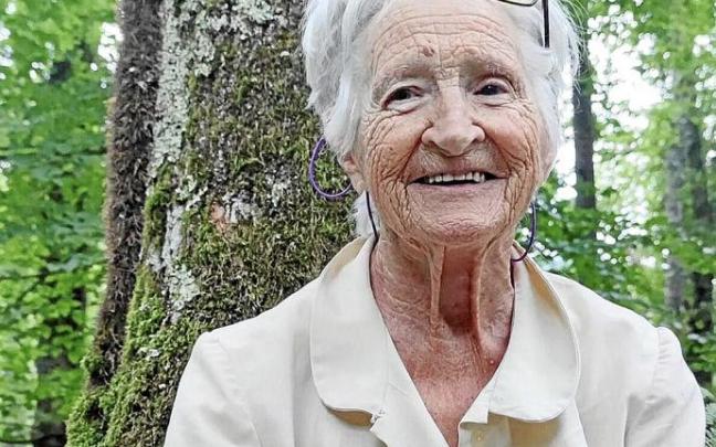 La 'influencer' Iñaxi Lasa. Foto: N.G.