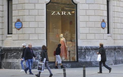 Imagen de una tienda de Zara. Imagen de una tienda de Zara.