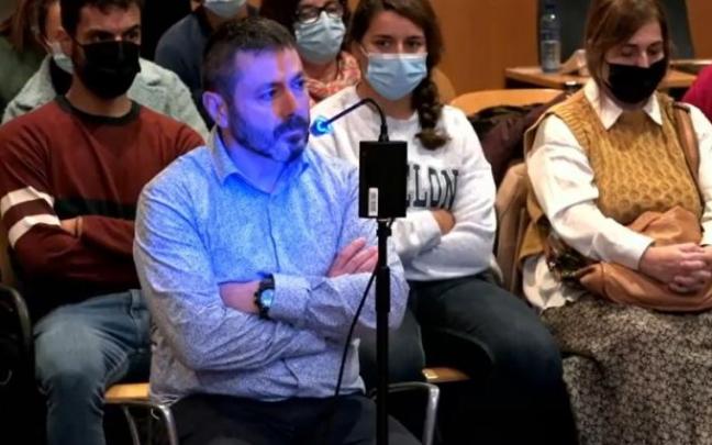 El acusado de inducir el crimen del edil de IU Javier Ardines. El acusado de inducir el crimen del edil de IU Javier Ardines.