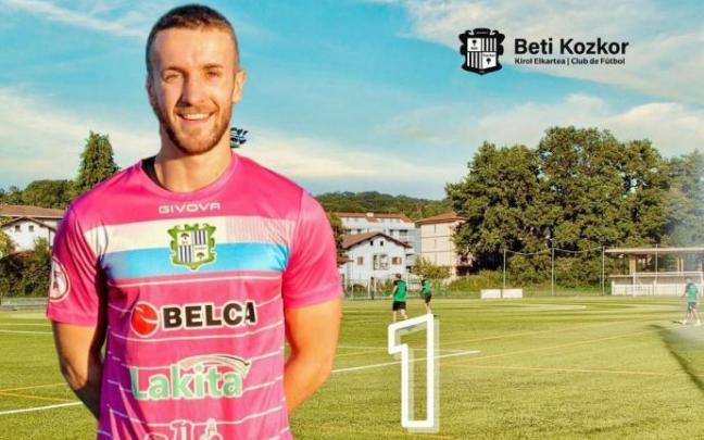 Iñigo Gorriño, portero del Beti Kozkor.