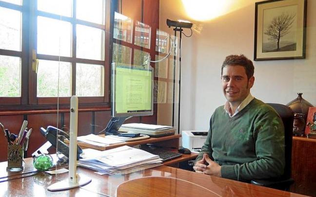 Iñigo Mendizabal, en su despacho.