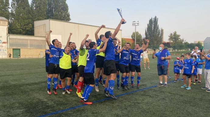 El Injerto celebra en Oberena el pase a la Copa del Rey