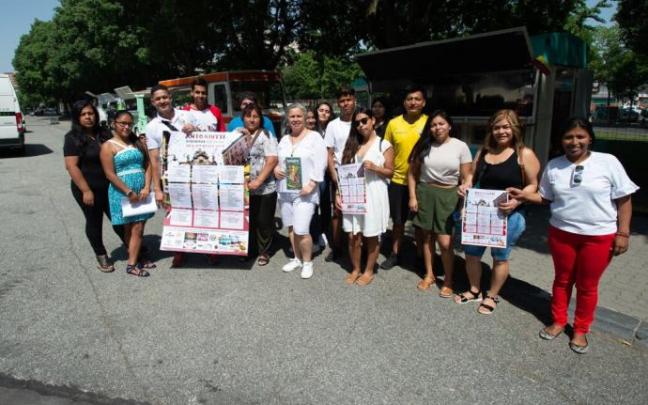 Colectivos por la diversidad cultural, en 2019, junto al espacio cedido en Antoniutti. Colectivos por la diversidad cultural, en 2019, junto al espacio cedido en Antoniutti.