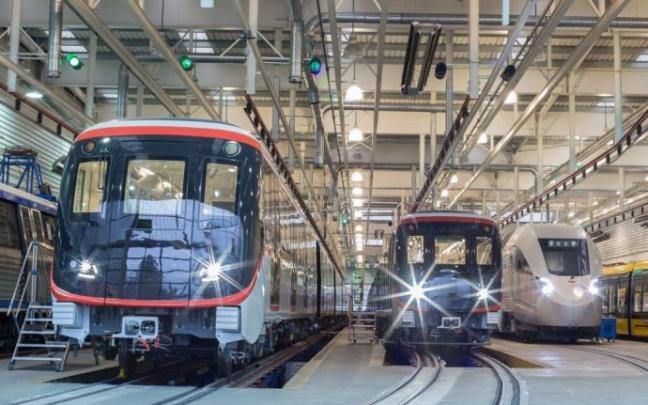 Instalaciones de CAF en Beasain.