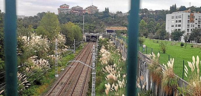 Lugar donde se construirá el intercambiador de Riberas de Loiola. Foto: N.G.