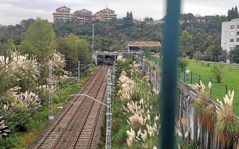 Lugar donde se construirá el intercambiador de Riberas de Loiola. Foto: N.G.