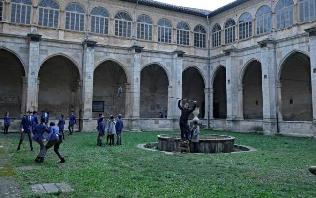 'El internado: Las Cumbres', rodado en el Monasterio de Irache.