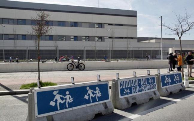 Intervención de la estrategia de entornos escolares seguros de Vitoria, en Errekabarri.