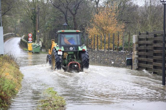 Inundaciones provocadas por el desbordamiento del río Zadorra