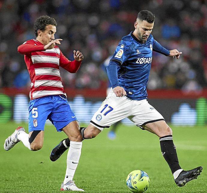 Edgar Méndez, habitual goleador otras temporadas, no ha visto puerta aún. Foto: EFE