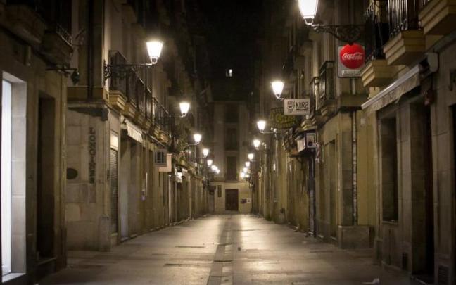 El incendio ha afectado a la parte Vieja donostiarra