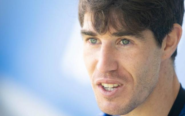 Aritz Elustondo, durante la entrevista concedida a este periódico