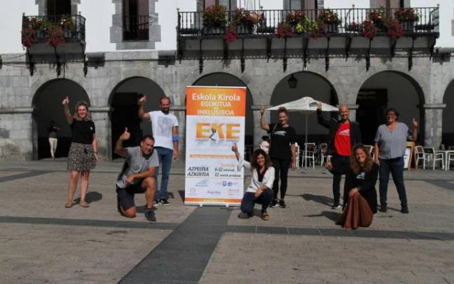 Azpeitia y Azkoitia estrenan un proyecto que garantiza el derecho al deporte del alumnado con diversidad funcional Azpeitia y Azkoitia estrenan un proyecto que garantiza el derecho al deporte del alumnado con diversidad funcional