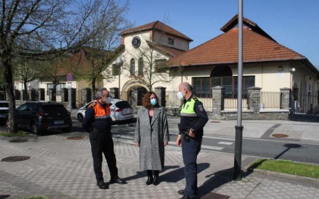 Imagen de archivo de la Policía Foral de Irun.
