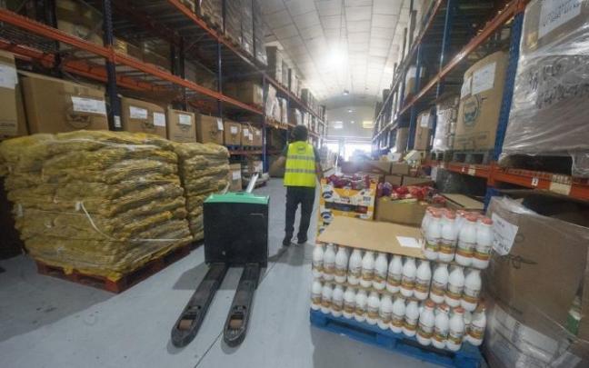 Almacén del Banco de Alimentos de Gipuzkoa en Oiartzun Almacén del Banco de Alimentos de Gipuzkoa en Oiartzun