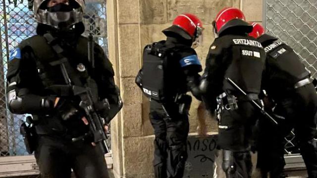 Los altercados registrados en la capital guipuzcoana que se saldaron con 40 personas detenidas