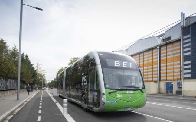 Pruebas del BEI en su trazado por la ciudad