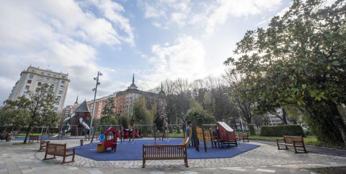 Parque de Araba de Donostia, donde se plantará el retoño del Árbol de Gernika.