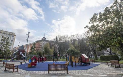 Parque de Araba de Donostia, donde se plantará el retoño del Árbol de Gernika.