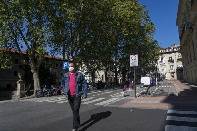 Entorno de la plaza de la Memoria.