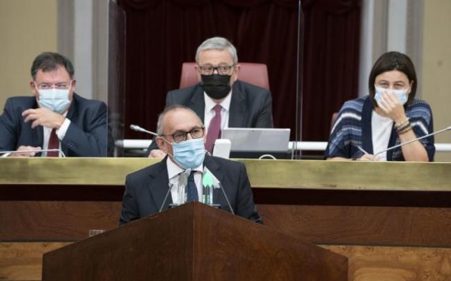 Ramiro González en las Juntas Generales de Álava. Ramiro González en las Juntas Generales de Álava.