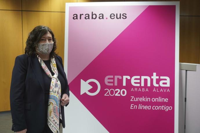 La diputada foral de Hacienda, Itziar Gonzalo.