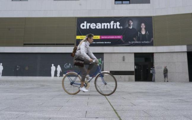 Fachada del nuevo gimnasio.