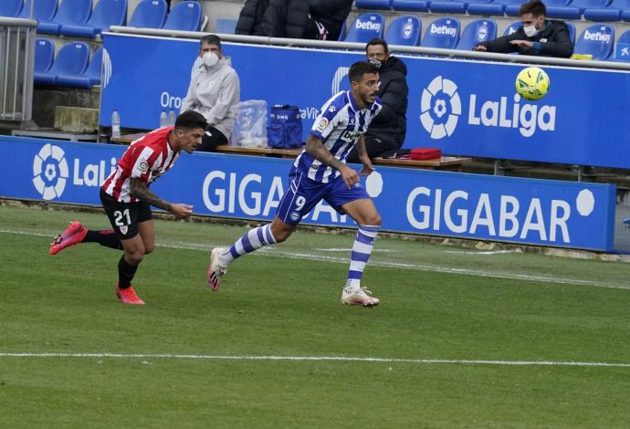 A Capa solo le restan ocho meses de contrato con el Athletic y no cuenta para su técnico Marcelino García Toral. Foto: Alex Larretxi