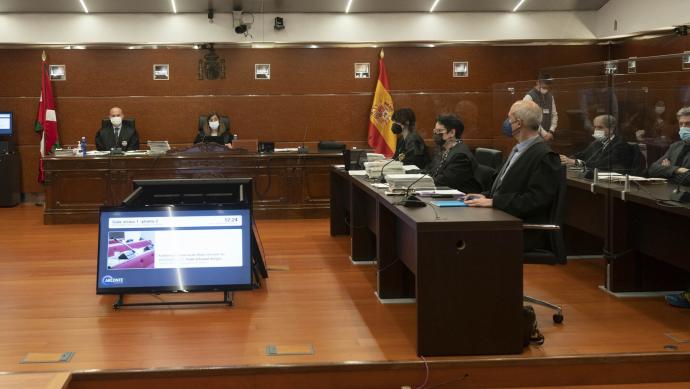 Juicio por el doble crimen de violencia machista en Vitoria.