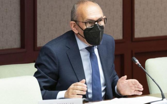 Ramiro González en las Juntas Generales de Álava.