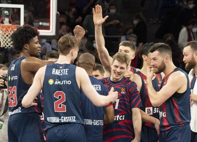 Victoria del Baskonia en el Buesa Arena.