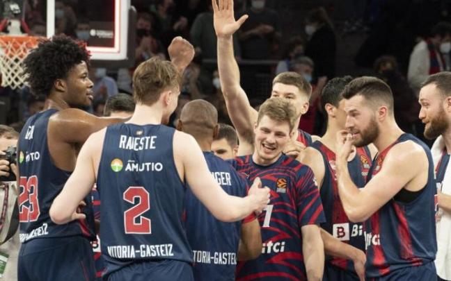 Victoria del Baskonia en el Buesa Arena.