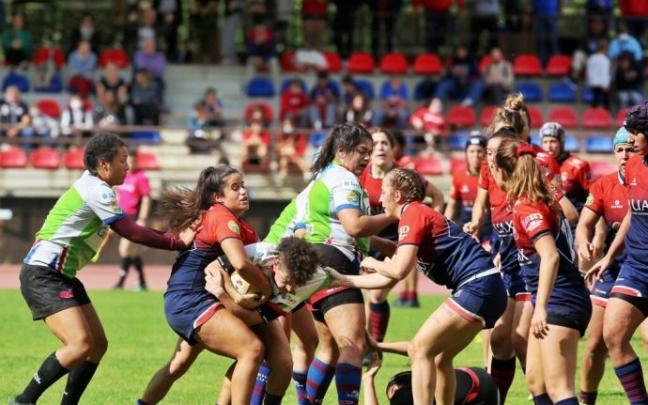 El Eibar, en un partido anterior.