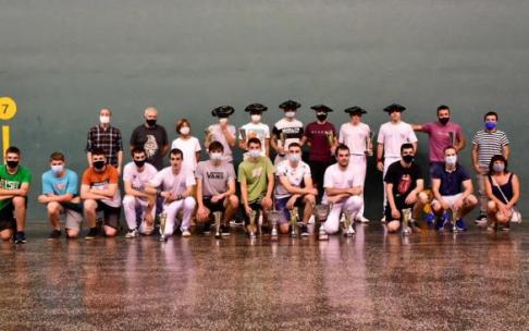 Azpeitia y Oiartzun se midieron en la final del Interpueblos de 2021.