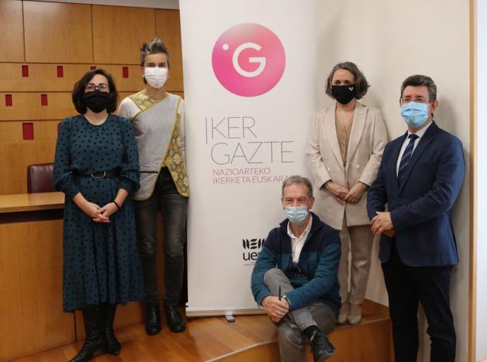 Presentación del congreso IkerGazte 2021 en el Ayuntamiento.