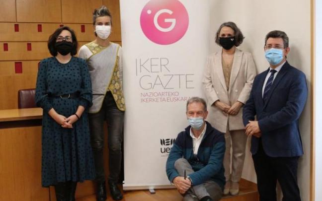 Presentación del congreso IkerGazte 2021 en el Ayuntamiento.