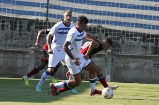 Javi López, en el partido ante el Mirandés. Foto: Iñigo Foronda