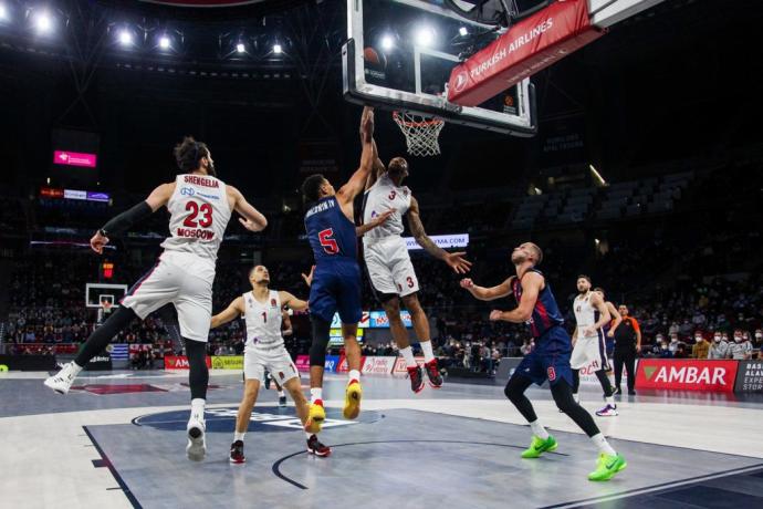 Partido de Baskonia frente a CSKA