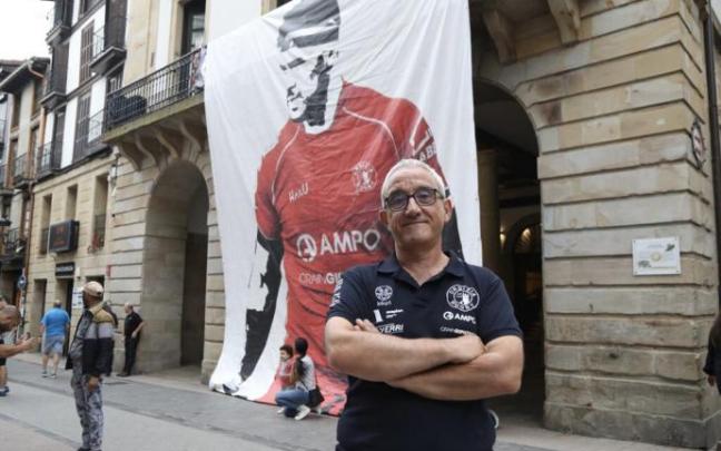 El presidente del Ordizia, Iñaki Galparsoro. El presidente del Ordizia, Iñaki Galparsoro.