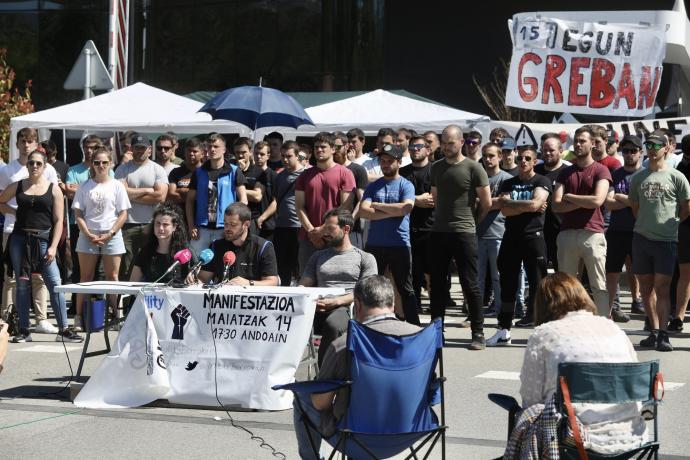 Rueda de prensa del comité el pasado día 10.