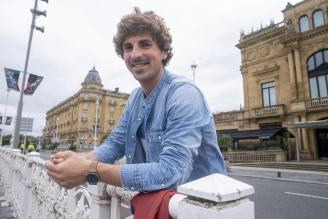 El concejal de Cultura y Euskera en el Ayuntamiento de Donostia, Jon Insausti.