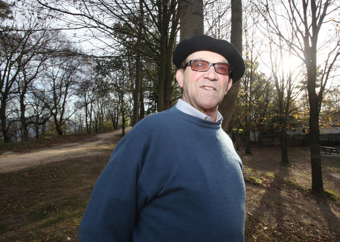 Josetxo Mayor, en Ulia.