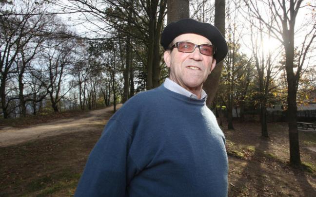 Josetxo Mayor, en Ulia.