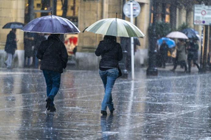 Euskadi registra el tercer junio más lluvioso de este siglo