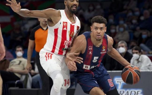 Wade Baldwin, durante el partido ante el Estrella Roja