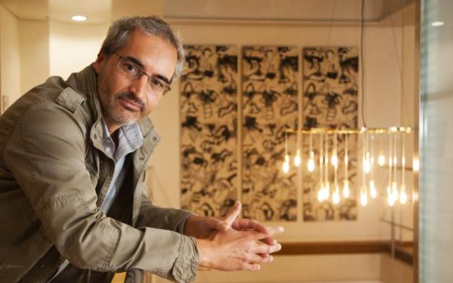 El portavoz de Elkarrekin Araba en las Juntas, David Rodríguez.